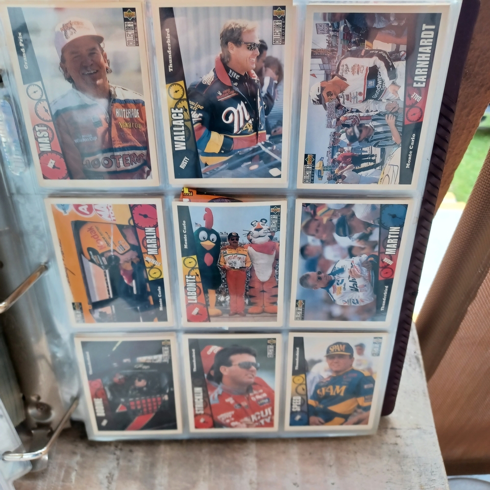 1990s NASCAR Trading Card Lot – Collector’s Choice & Maximum RPM – 100+ Cards